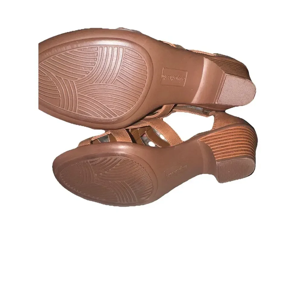Easy Street Women's Marg Zip Gladiator Sandals SRA Size 6WW